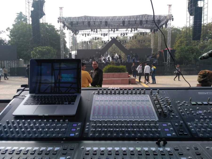 DiGiCo SD10 consoles were at the centre of the action DiGiCo SD10 consoles were at the centre of the action