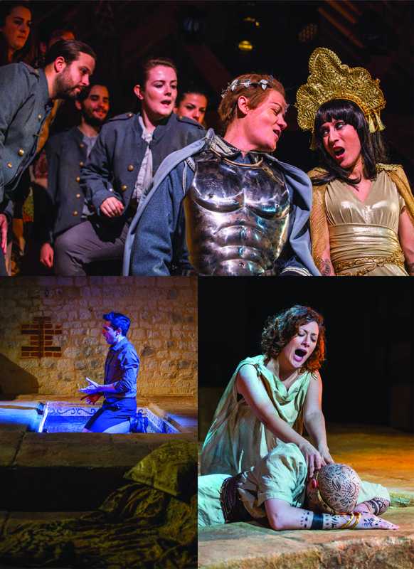 Bury Court Opera's modern production of Handel's masterpiece, Giulio Cesare