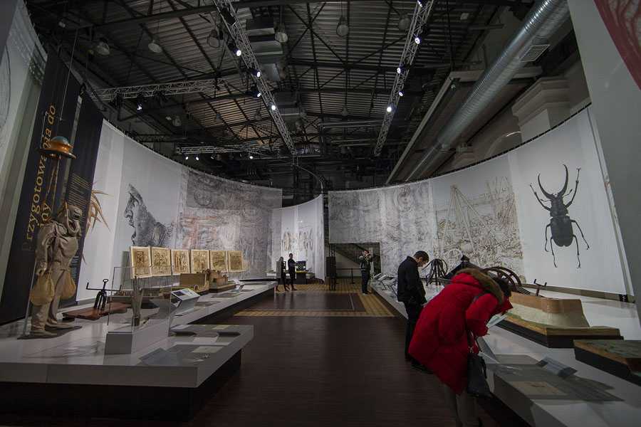 Over 70 exhibits include historical models, interactive installations and films (photo: Louise Stickland) Over 70 exhibits include historical models, interactive installations and films (photo: Louise Stickland)