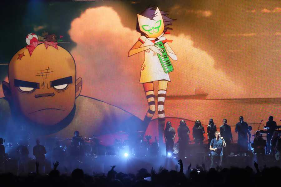 The European leg of the Gorillaz tour is now complete (photo: Mark Allen)