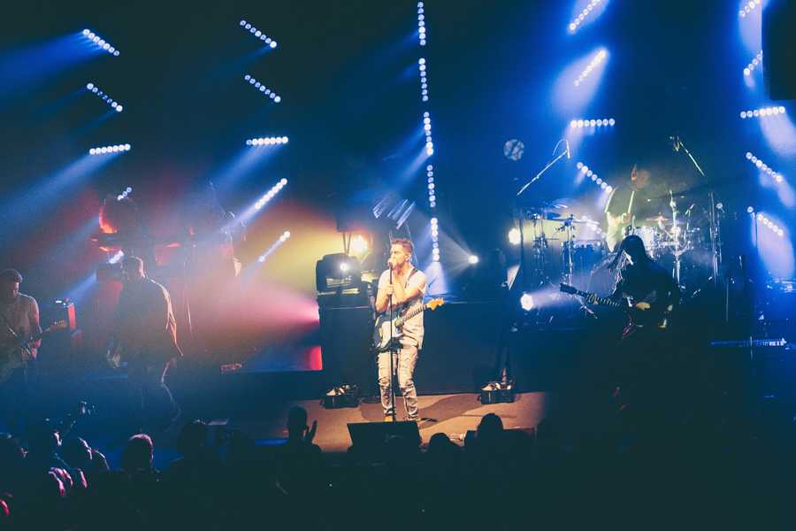 Andy Grammer on The Good Parts tour (photo: Amanda Johnson)