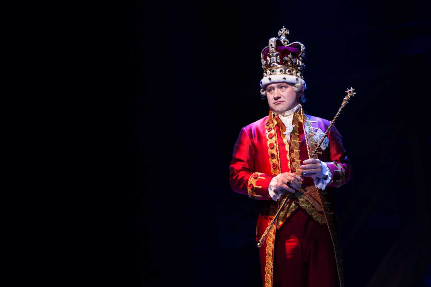 Hamilton is currently playing at the Victoria Palace Theatre in London (photo: Matthew Murphy) Hamilton is currently playing at the Victoria Palace Theatre in London (photo: Matthew Murphy)