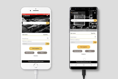 Second Warehouse is now available on mobile devices