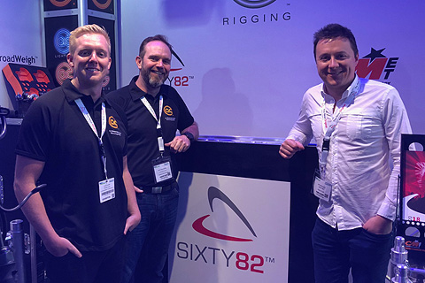 AC-ET's Oliver Sharpe and Matthew Millward with Sixty82's co-founder, Lee Brooks