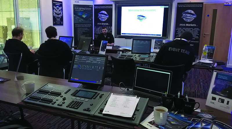 Free FLX console training is on offer at the show Free FLX console training is on offer at the show