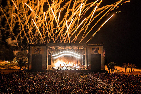 The Hangout Music Festival on the Gulf of Mexico