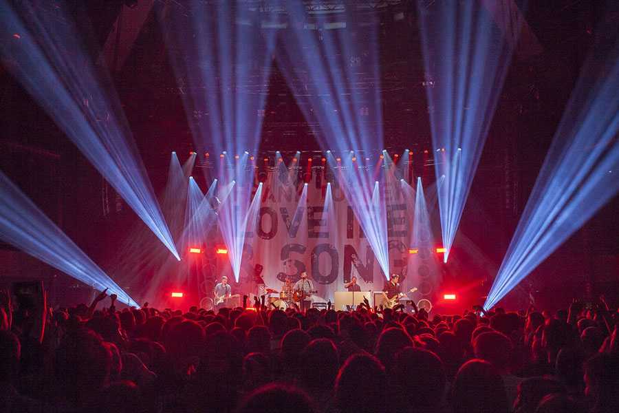 Frank Turner played four sold-out nights at London’s Roundhouse (photo: Lindsay Cave)