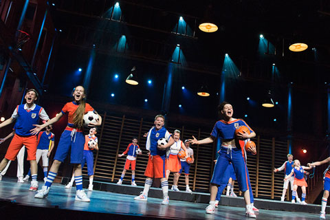 Team UP played to sold out crowds in four major cities around Belgium
