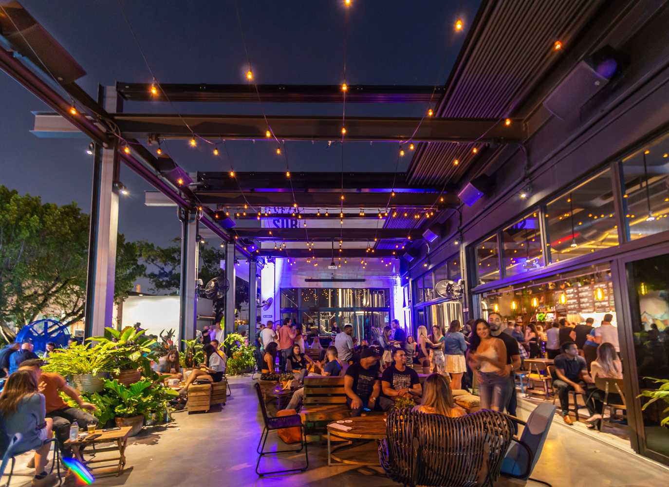Veza Sur is located in the Wynwood Arts District of Miami Veza Sur is located in the Wynwood Arts District of Miami