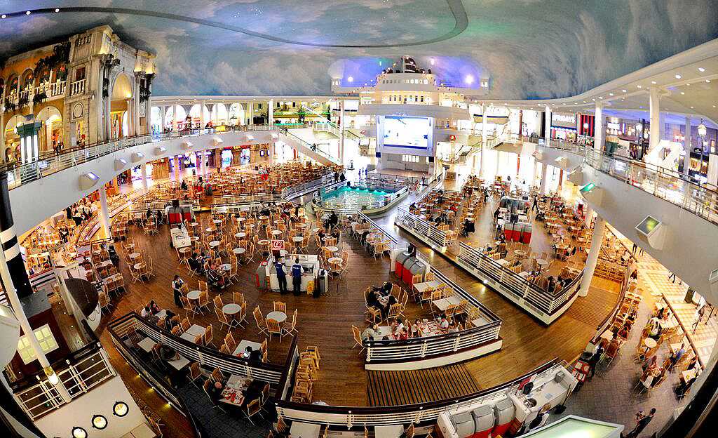 The Orient food court is the centre’s entertainment and hospitality hub The Orient food court is the centre’s entertainment and hospitality hub