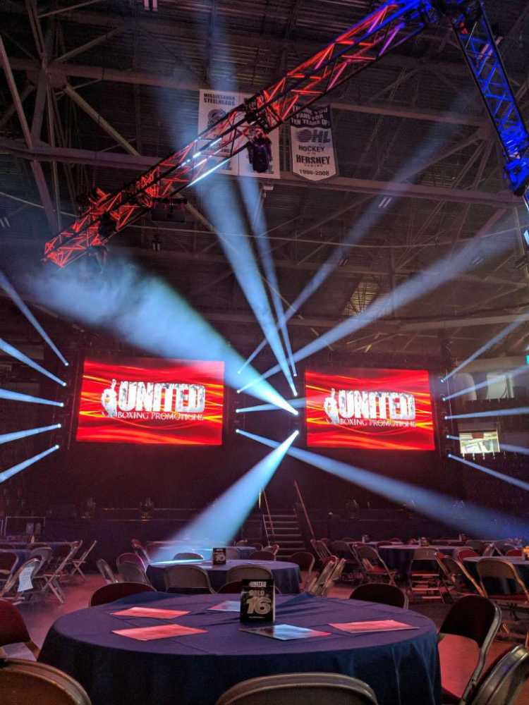 Twenty-four DARTZ 360s were deployed around the arena Twenty-four DARTZ 360s were deployed around the arena