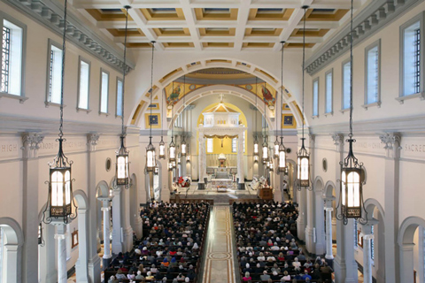 The new 1,300-plus seat Cathedral of the Most Sacred Heart of Jesus