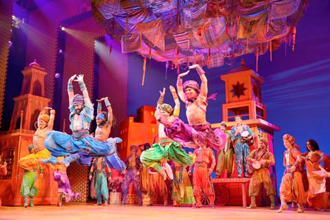 The company is well-known for showcasing productions such as <i>Aladdin</i>