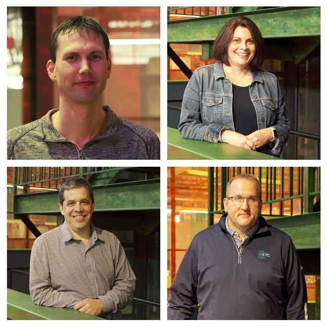 Clockwise from top: Jake Dunnum, Val Farace, Durrell Ramer and Bob Tollefson Clockwise from top: Jake Dunnum, Val Farace, Durrell Ramer and Bob Tollefson