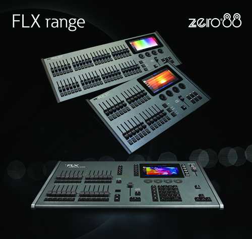 The successful FLX S range of small, powerful and intuitive lighting consoles