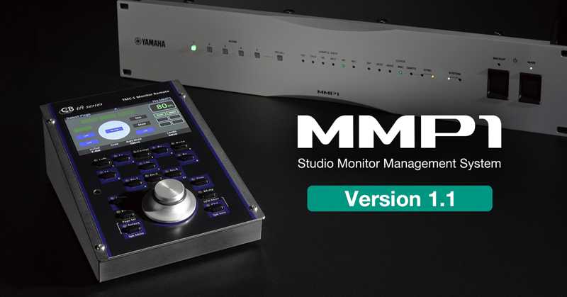 New firmware for the MMP1 studio monitor management system that adds refinements for the CB Electronics TMC-1 monitor controller was launched