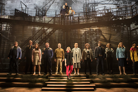 The full cast of The Last Ship (photo: Pamela Raith)