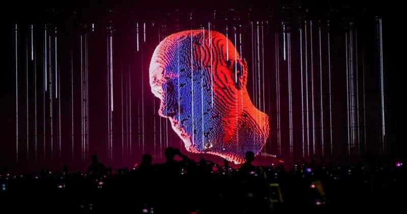 The show wowed EDM disciples with holographic technology and magical 3D FX The show wowed EDM disciples with holographic technology and magical 3D FX