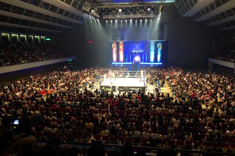 The new system ‘will come into its own at professional wrestling matches’