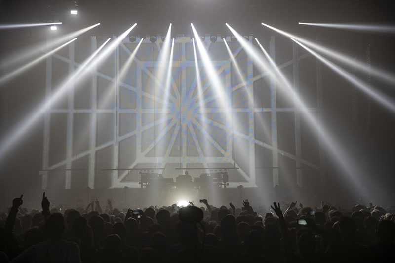 The Chemical Brothers are well known for their interactive, eye-catching and entertaining visual shows (photo: Louise Stickland) The Chemical Brothers are well known for their interactive, eye-catching and entertaining visual shows (photo: Louise Stickland)