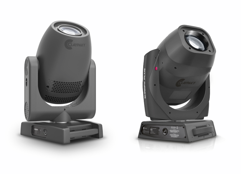 L-R: Claypaky launched the Axcor Spot 400 and the Sharpy Plus L-R: Claypaky launched the Axcor Spot 400 and the Sharpy Plus