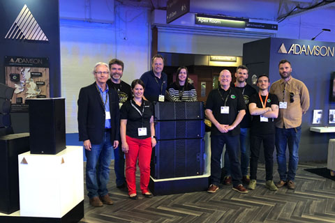 Justin Frost (The Warehouse), Steve Robb (Live Systems), Lydia Hawthorn (Hawthorn), Derek Blair and Janet Murray (The Warehouse), John Hesketh, Sean Pagel and John Byrne (PSI), and Mark Sunderland (Triplex)