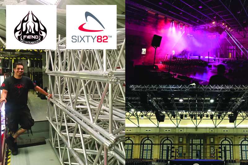 The system was used for shows at Alexandra Palace and SSE Arena Wembley The system was used for shows at Alexandra Palace and SSE Arena Wembley