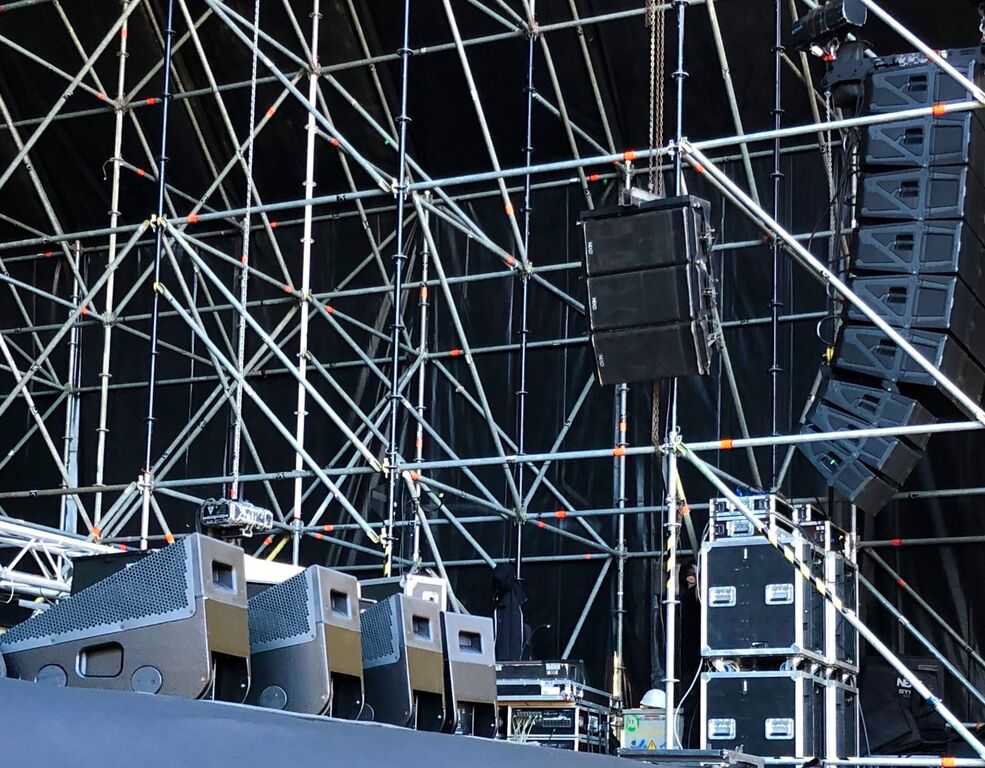 New cabinets were purchased for Girona’s big annual music event, the Fires de Girona