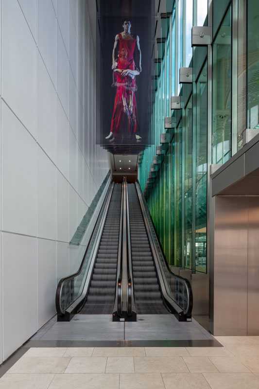 A number of exhibitions and displays now enhance the new spaces A number of exhibitions and displays now enhance the new spaces