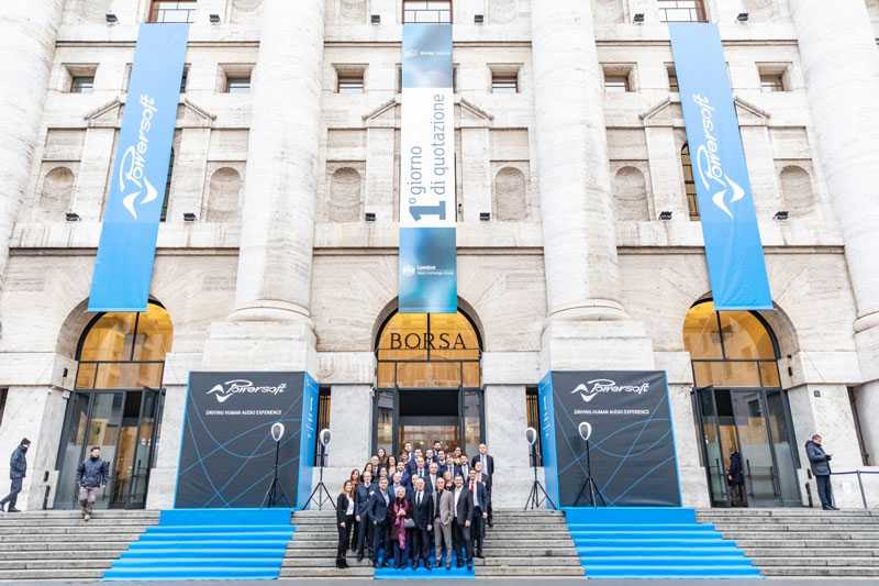 Powersoft on the Borsa Italiana Powersoft on the Borsa Italiana