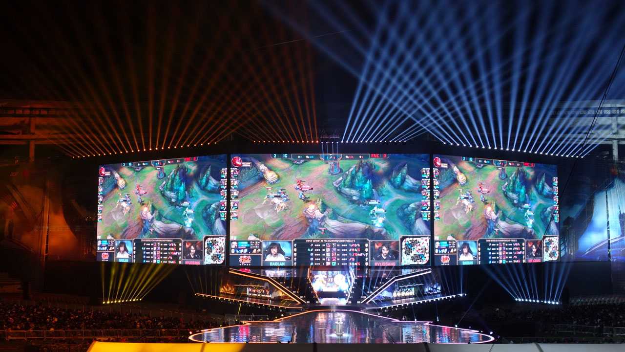 The Riot Games’ League Of Legends World Championships final (photo: Jo Xie)