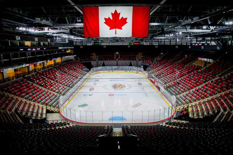 New Brunswick’s new Avenir Centre arena (photo: Nick Gaines) New Brunswick’s new Avenir Centre arena (photo: Nick Gaines)