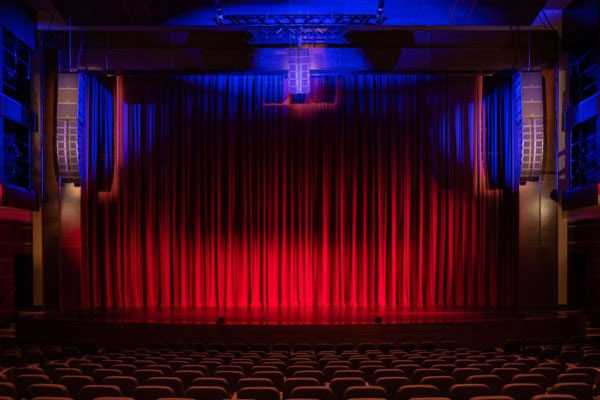 The 1,200-seat Lindenwood Theatre can be a challenging acoustical space The 1,200-seat Lindenwood Theatre can be a challenging acoustical space