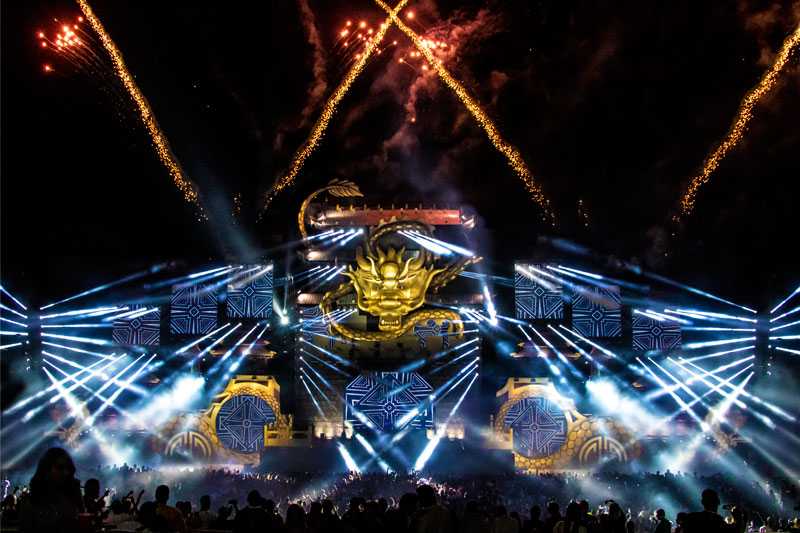 Bao: The Final Frontier EDM festival was staged at Meydan Racecourse, Dubai