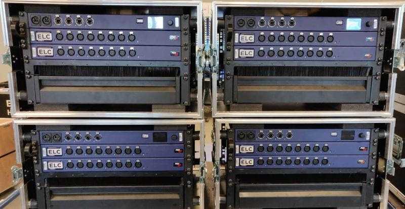 ELC Lighting GBX Distribution system racks