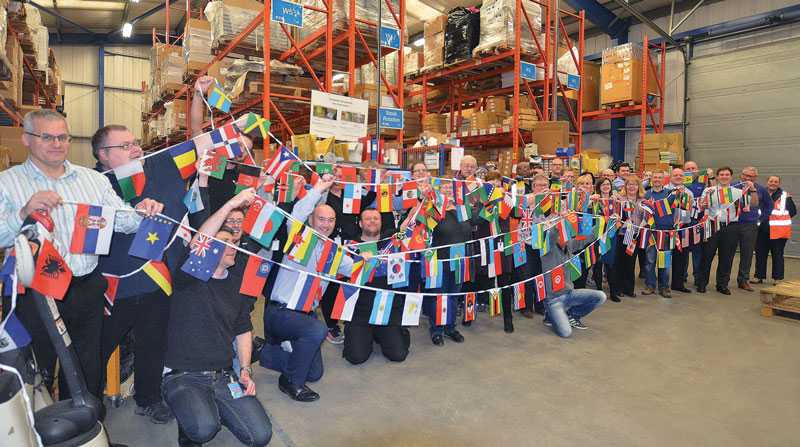 The Zero 88 team goes global in Cwmbran