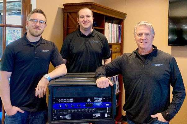 Cody Heimann (left) and Ryan Stotts with PWS GM Jim Van Winkle Cody Heimann (left) and Ryan Stotts with PWS GM Jim Van Winkle
