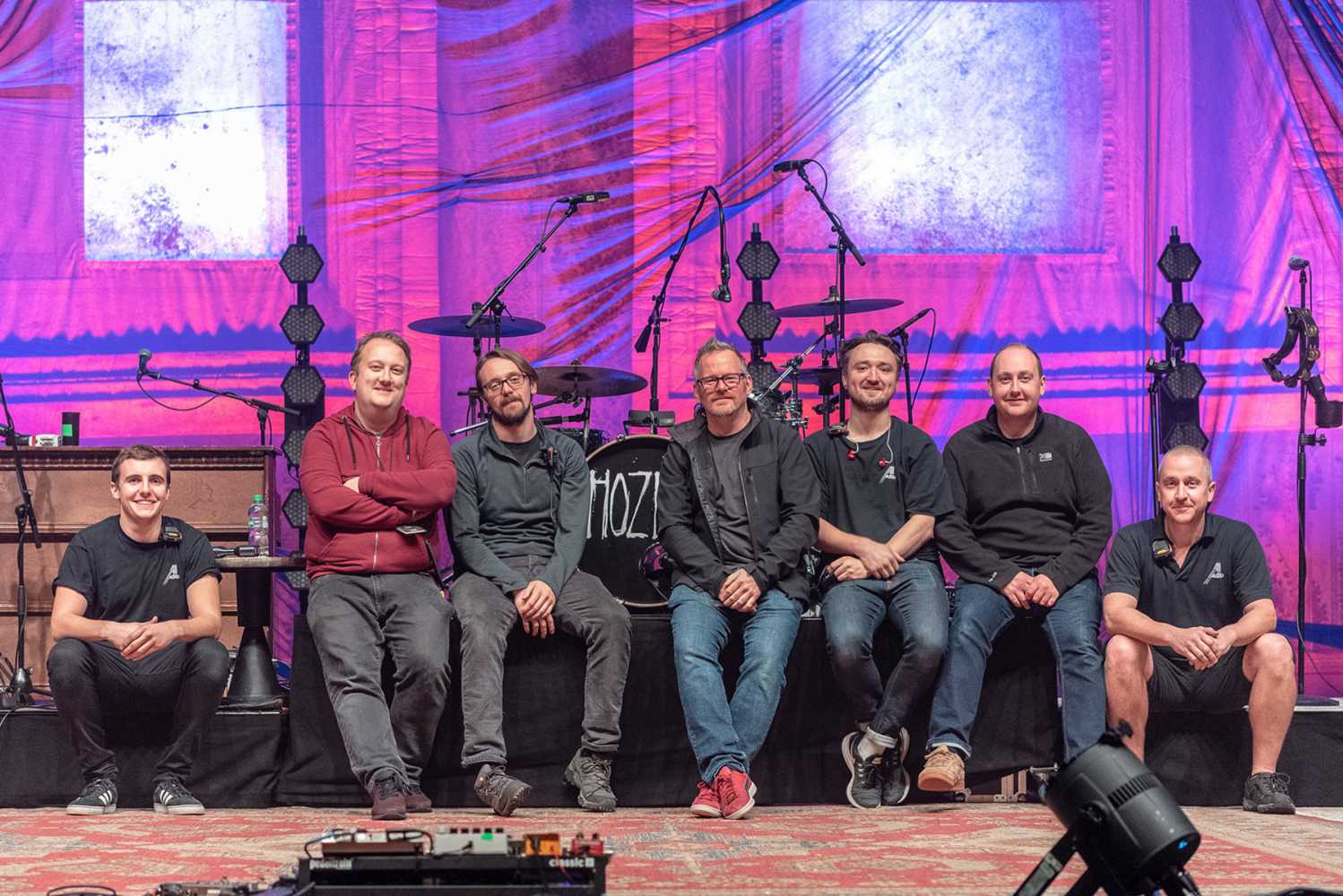 The Hozier crew (Photo: Steve Sroka) The Hozier crew (Photo: Steve Sroka)