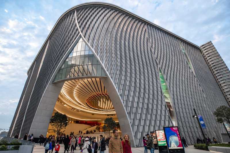 The Xiqu Centre is dedicated to the performance of Chinese opera The Xiqu Centre is dedicated to the performance of Chinese opera
