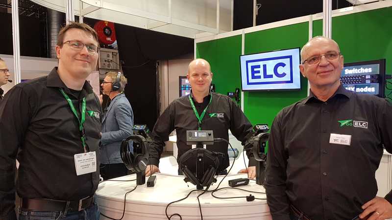 Joost van Eenbergen, Henk-Jan Blok and Silvio Cibien at ISE 2019