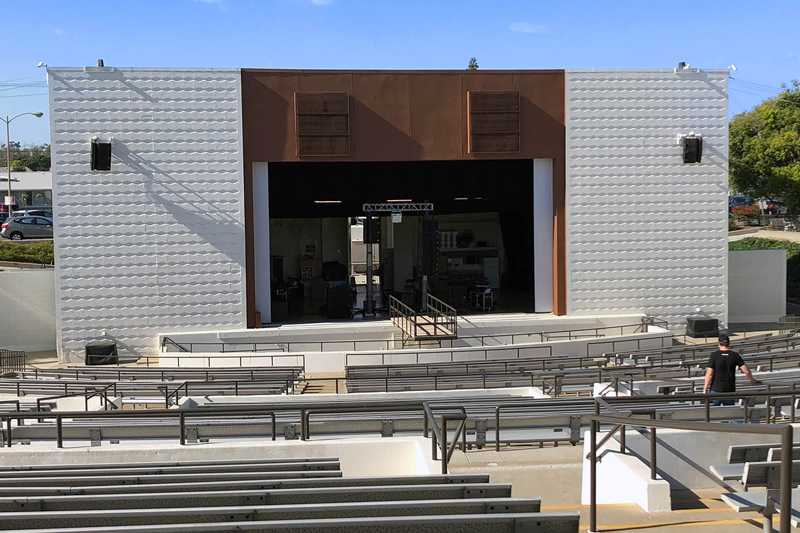 A Clair Brothers kiTCurve12 loudspeaker system was recently installed A Clair Brothers kiTCurve12 loudspeaker system was recently installed