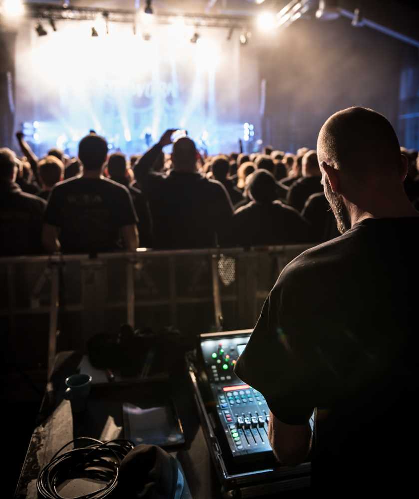 Soilwork were supported by an Allen & Heath SQ-5 digital mixer (photos: Pascal Swoboda) Soilwork were supported by an Allen & Heath SQ-5 digital mixer (photos: Pascal Swoboda)
