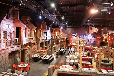 Pirates Paradise is a pirate-themed, immersive restaurant near Lille