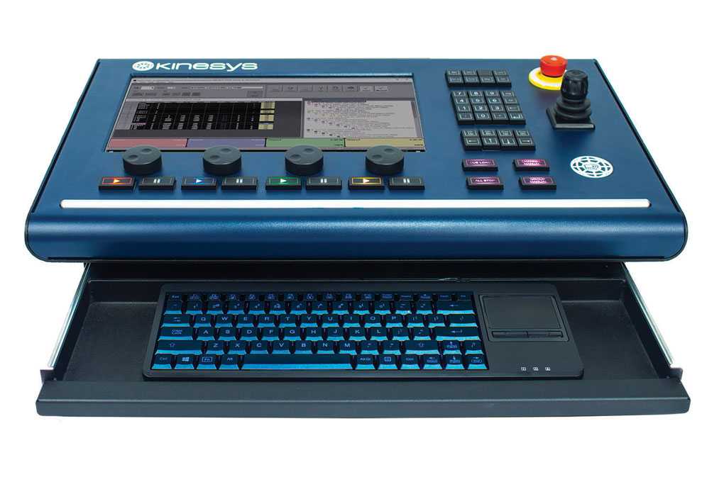 Kinesys’ Vector control console provides a comprehensive control solution Kinesys’ Vector control console provides a comprehensive control solution