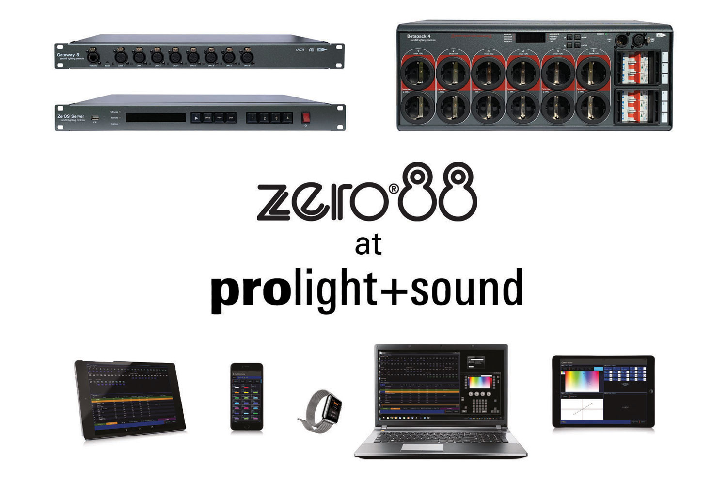 Zero 88 highlights four new multifunctional products Zero 88 highlights four new multifunctional products