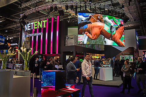 NetEnt at the ICE London show