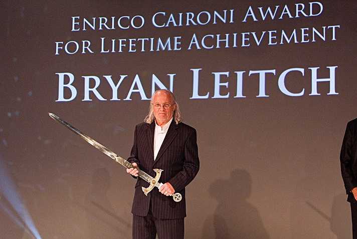 Bryan Leitch, pictured at the KOI Awards in 2012 (photo: KOI Awards)