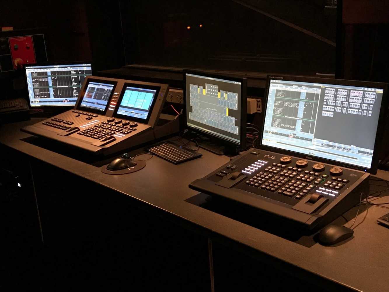 The theatre decided to invest in a new ETC Gio console The theatre decided to invest in a new ETC Gio console
