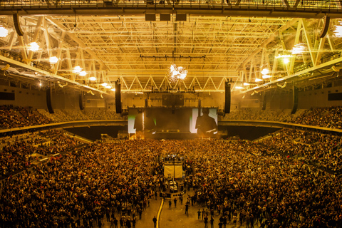 The Scandinavian dance trio returned to live performing at Sweden’s Tele2 Arena (photo: Per Jahnke)