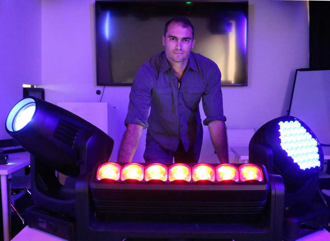 NMK Electronics lighting business manager, Darren Caithness NMK Electronics lighting business manager, Darren Caithness